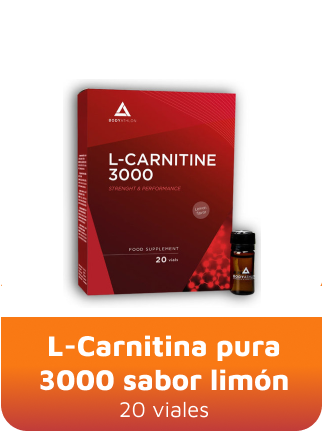 L-Carnitina pura 3000- 20 viales sabor limón