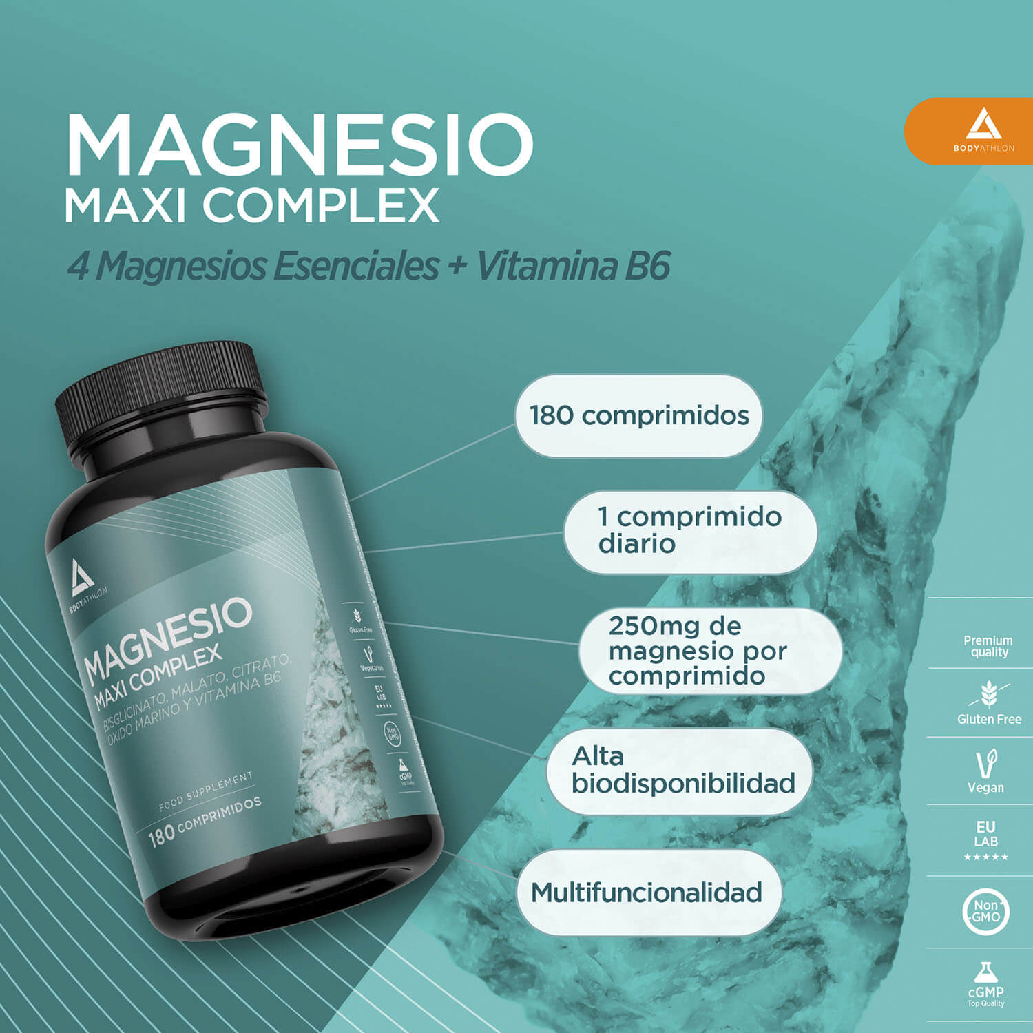 magnesio maxi complex bodyathlon